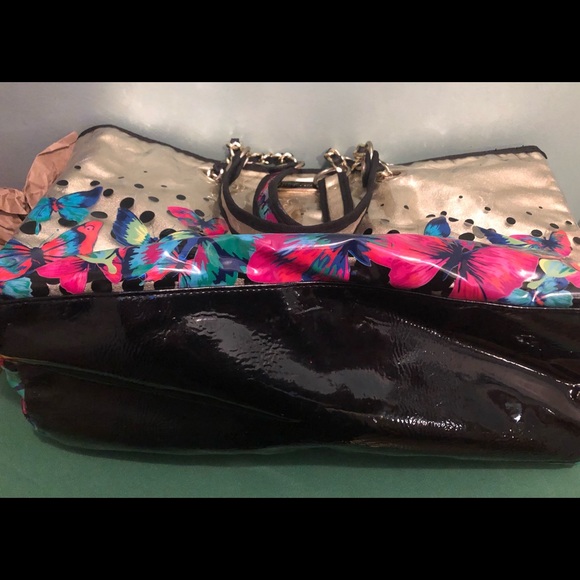 Betsey Johnson Butterfly Tote Y2K rare! - Picture 10 of 10